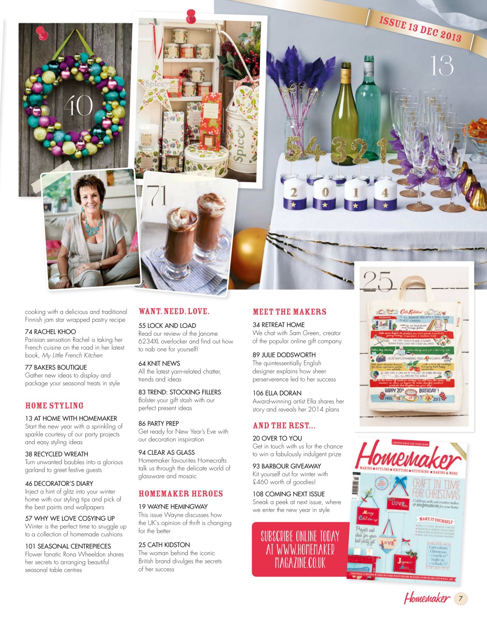 Homemaker Preview Pages