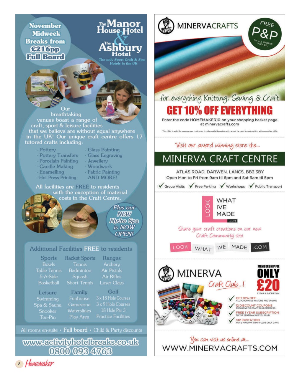 Homemaker Preview Pages