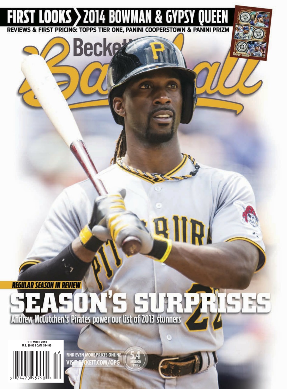 Beckett Baseball Magazine Preview Pages