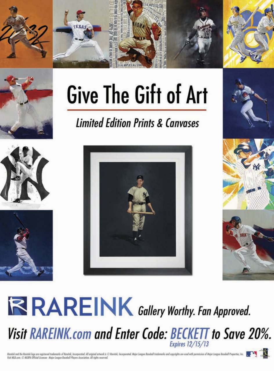 Beckett Baseball Magazine Preview Pages