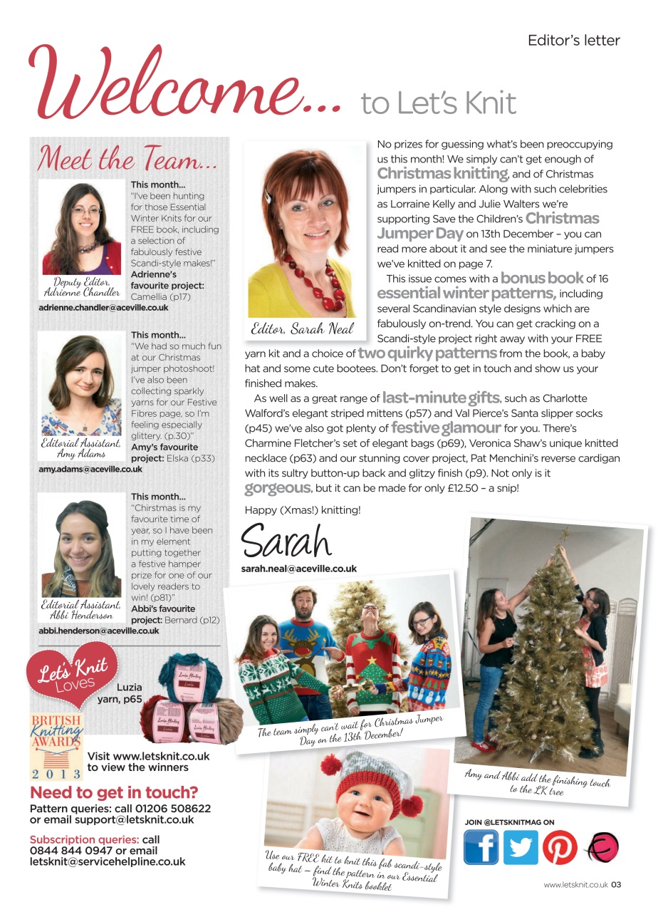 Let's Knit Preview Pages