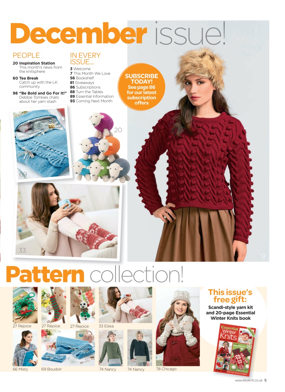 Let's Knit Preview Pages