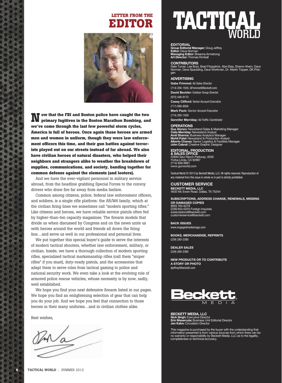 Tactical World Preview Pages