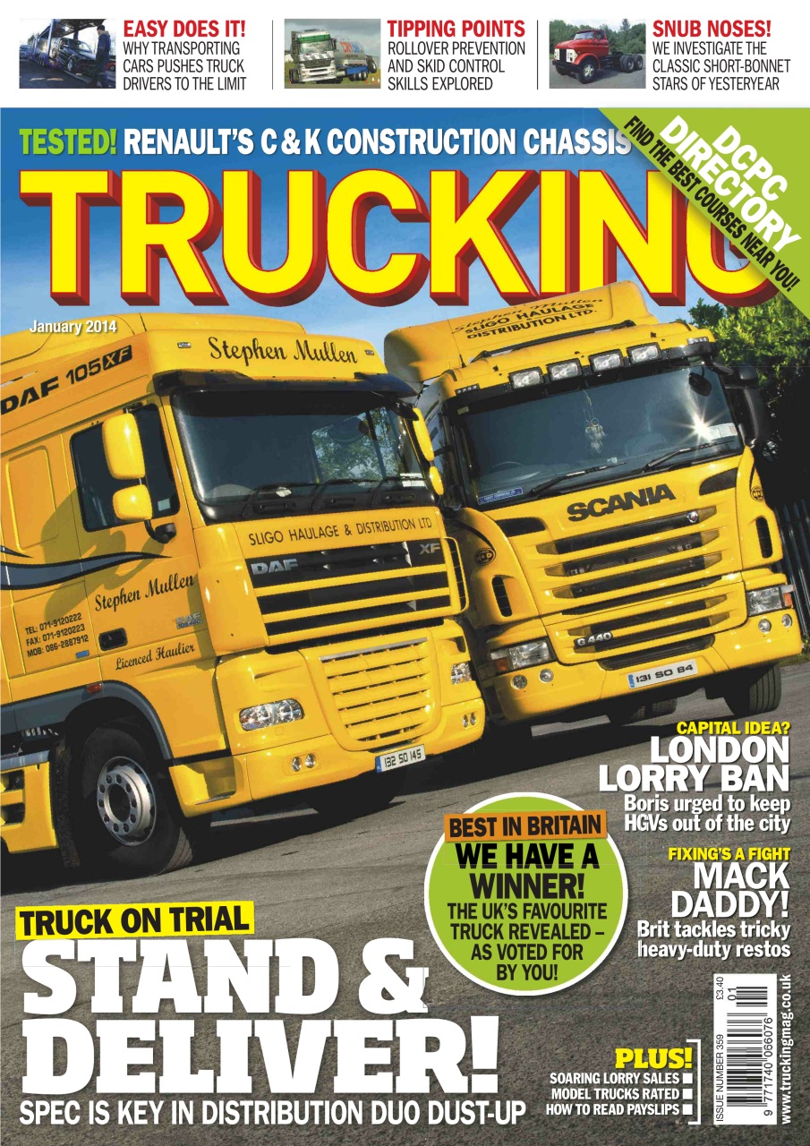 Trucking Magazine Preview Pages