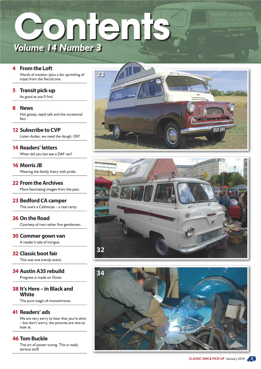 Classic Van & Pick-up Preview Pages