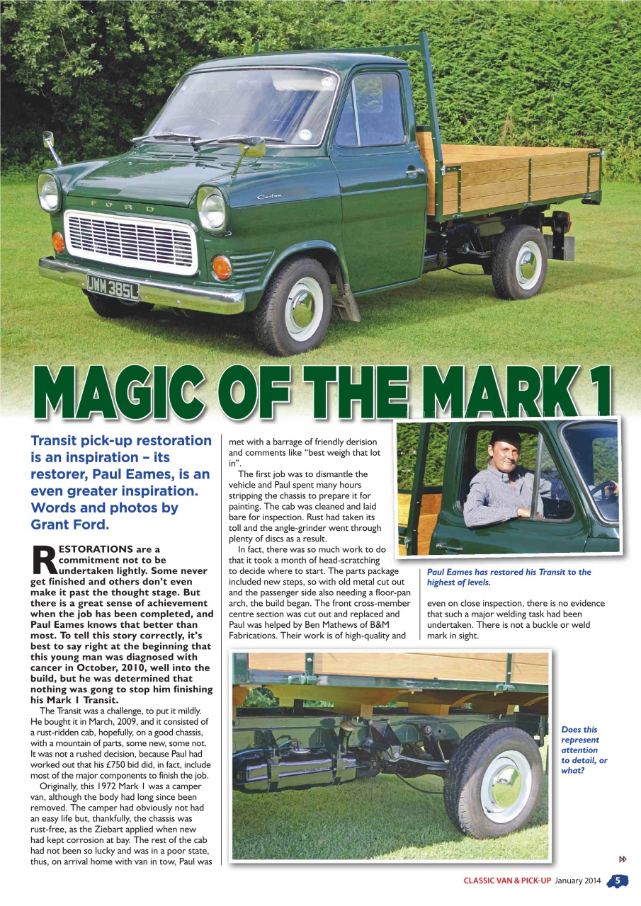 Classic Van & Pick-up Preview Pages