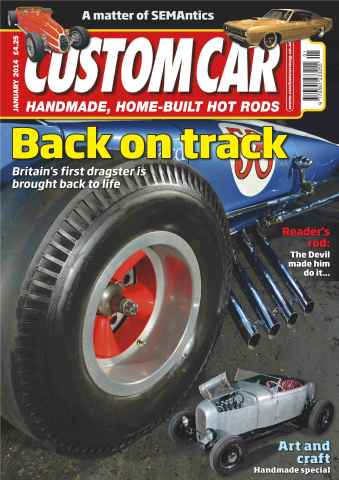 Custom Car issue Britain's first dragster is brought back to life