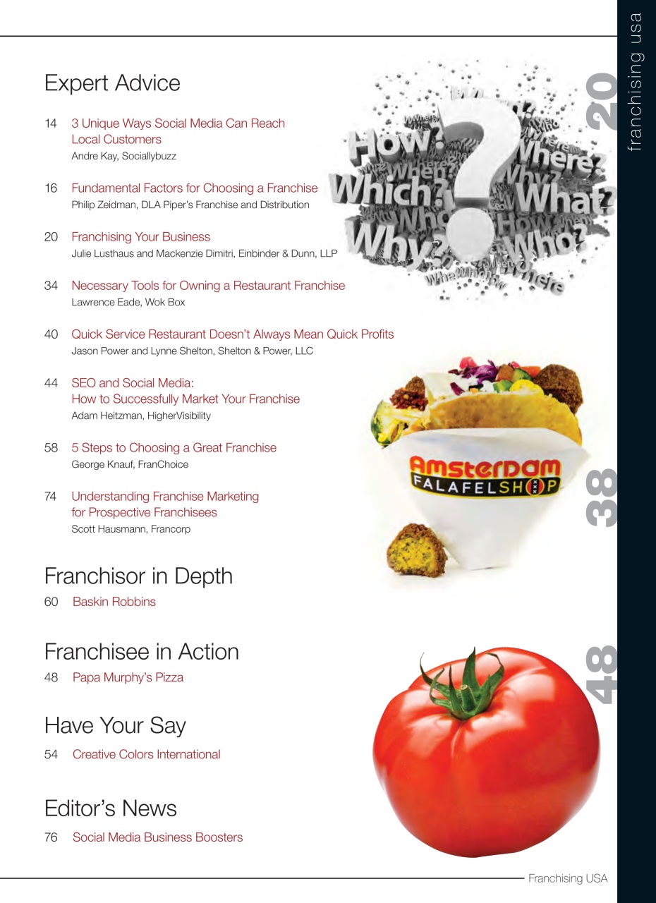Franchising USA Preview Pages