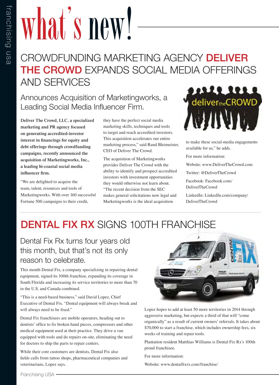 Franchising USA Preview Pages