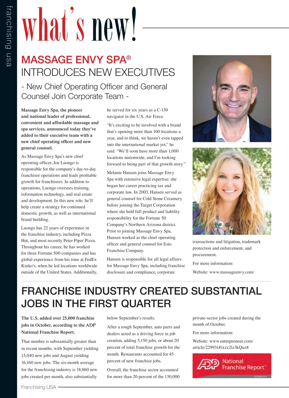 Franchising USA Preview Pages