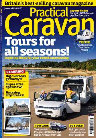 Practical Caravan issue January 2014