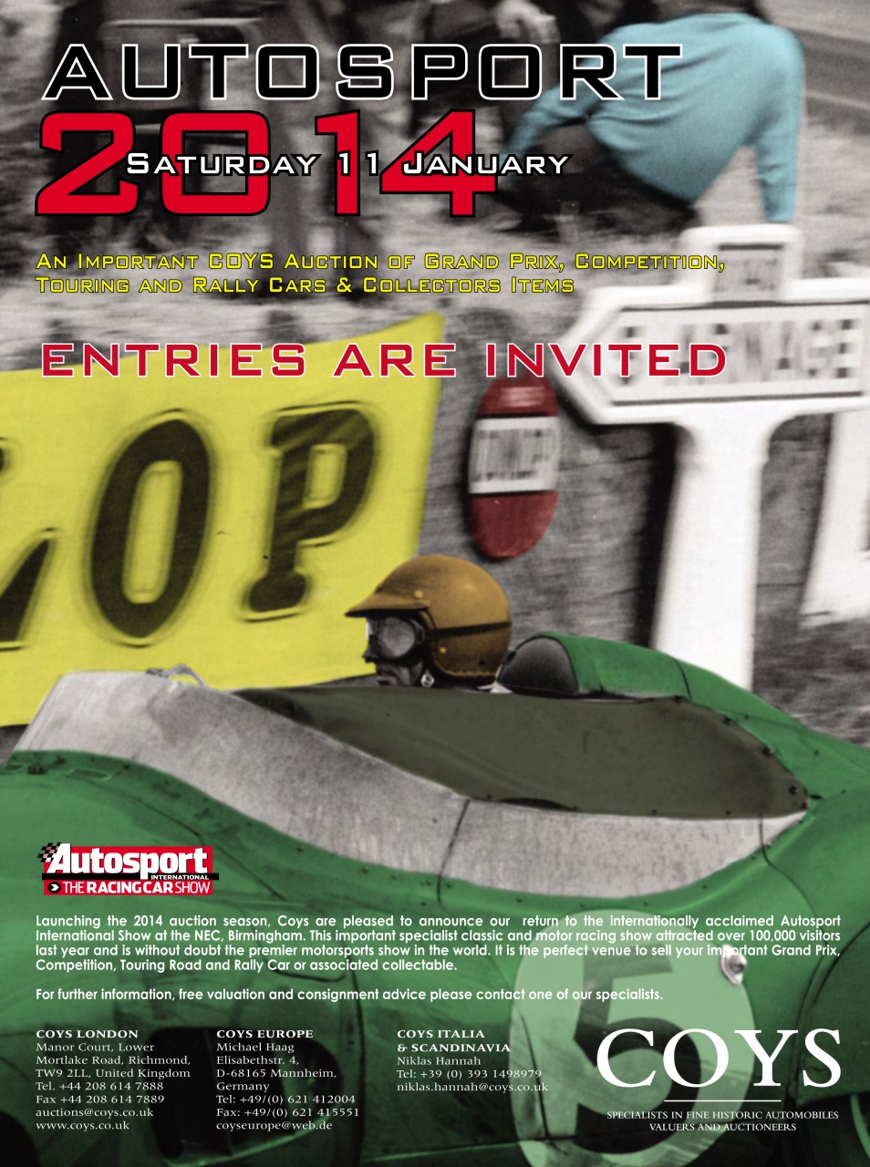 Classic & Sports Car Preview Pages