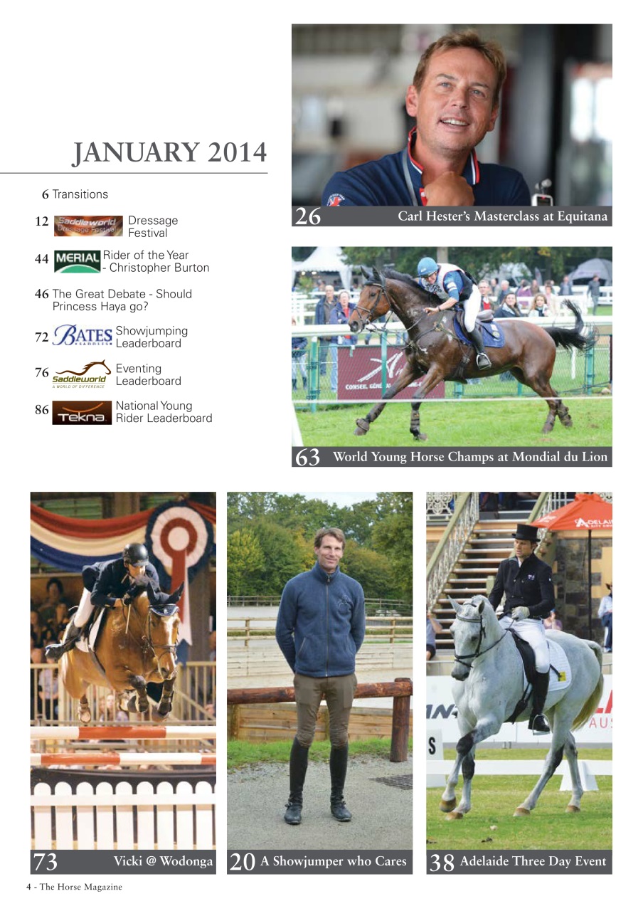 The Horse Magazine Preview Pages