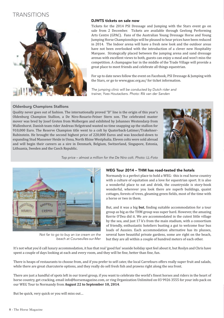 The Horse Magazine Preview Pages