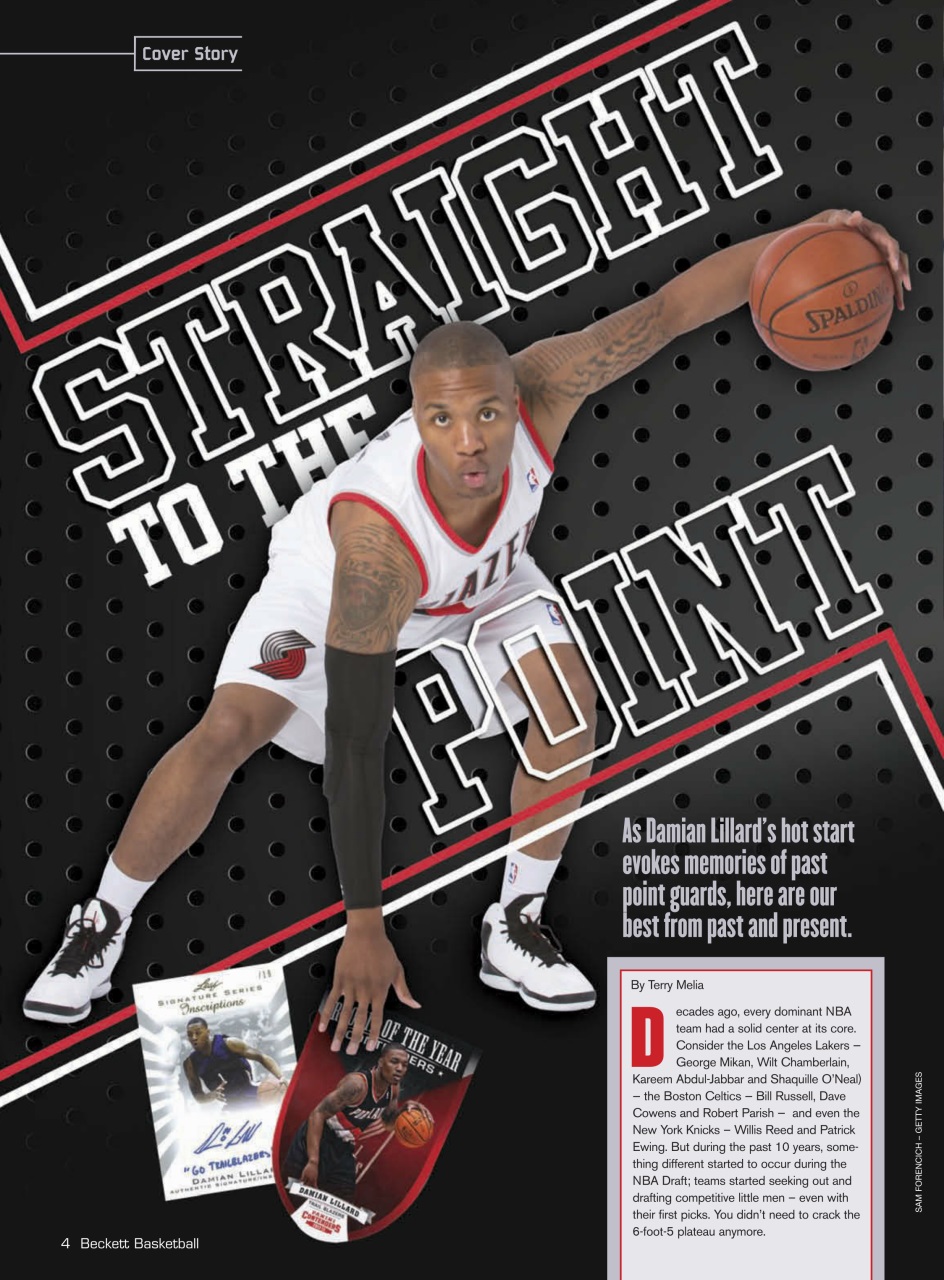 Beckett Basketball Magazine Preview Pages