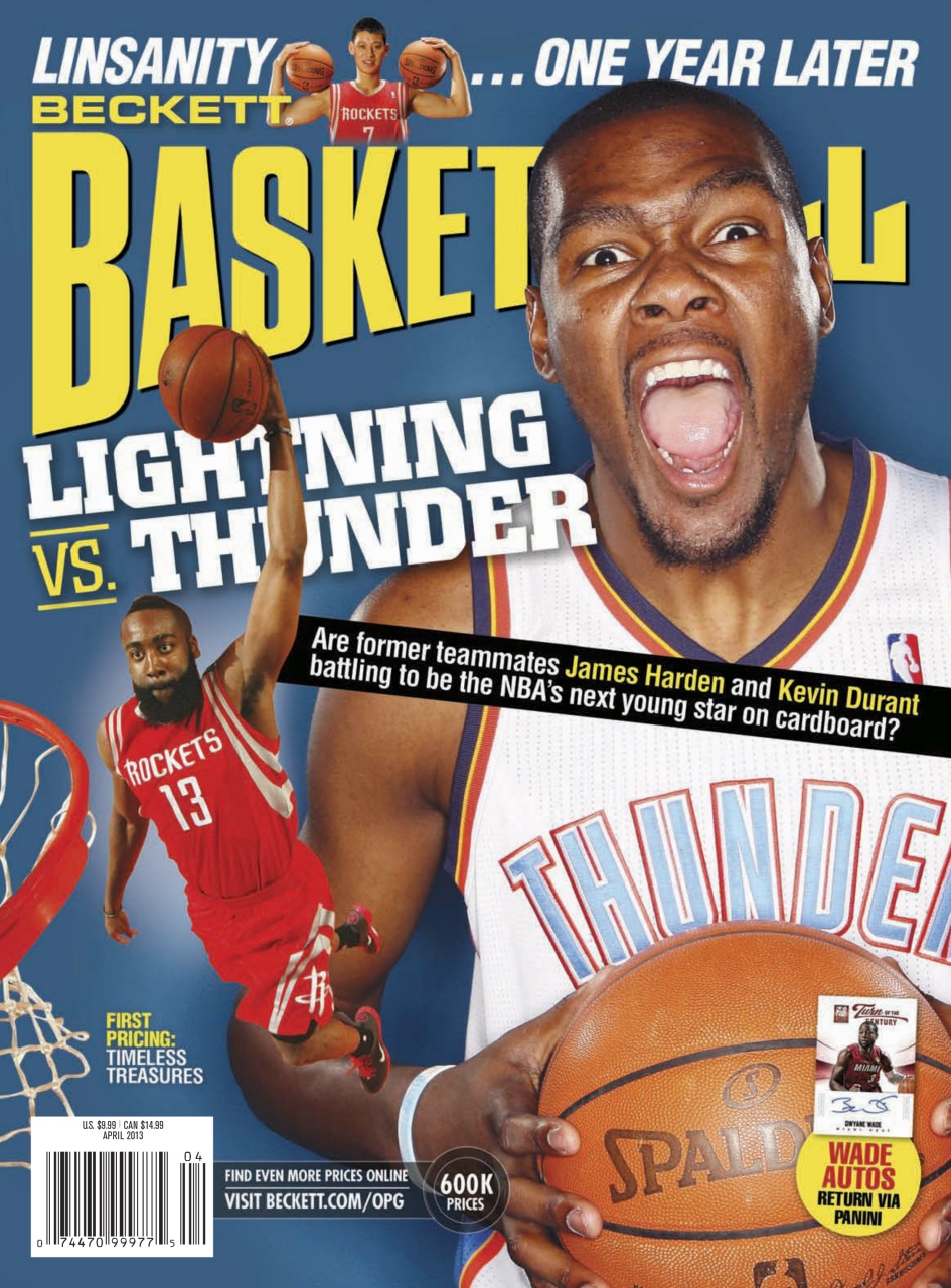 Beckett Basketball Magazine Preview Pages