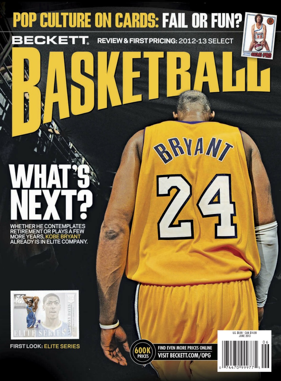 Beckett Basketball Magazine Preview Pages