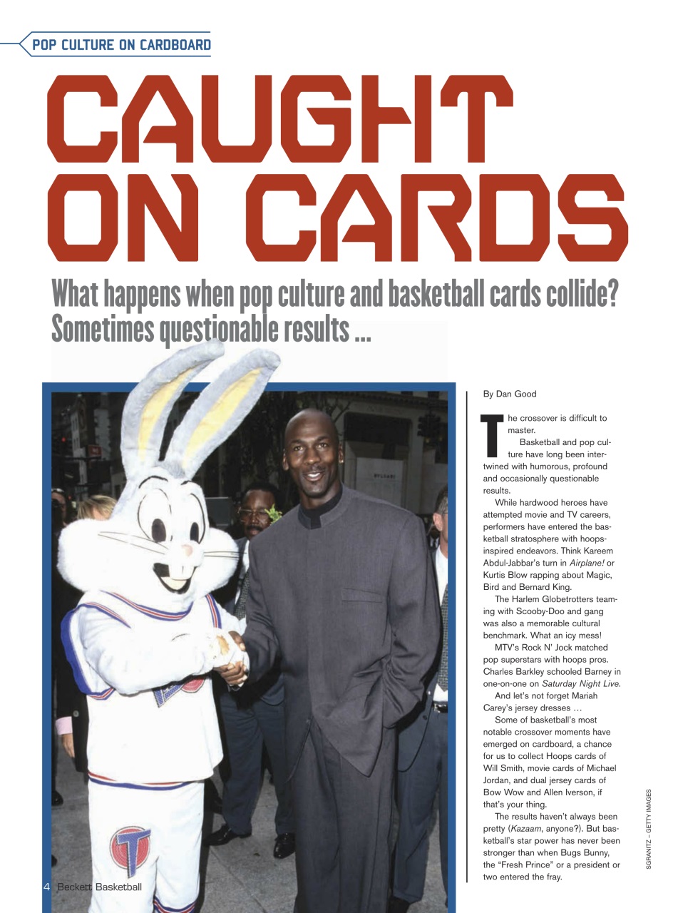 Beckett Basketball Magazine Preview Pages