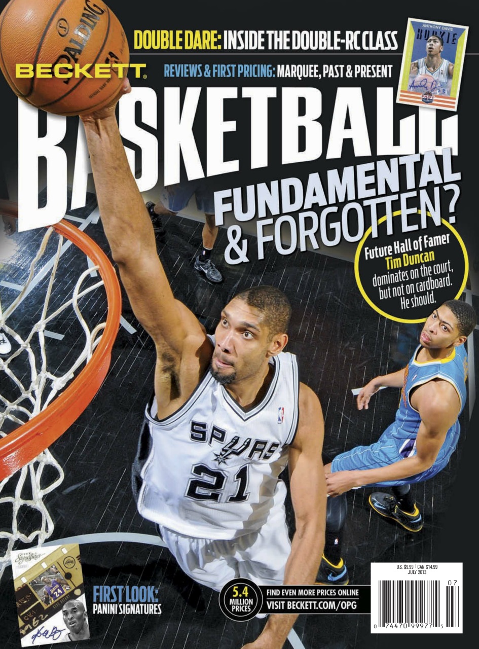 Beckett Basketball Magazine Preview Pages