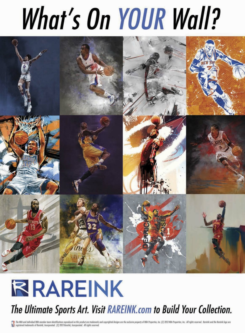 Beckett Basketball Magazine Preview Pages