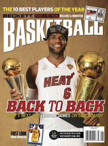 Beckett Basketball Magazine issue August 2013