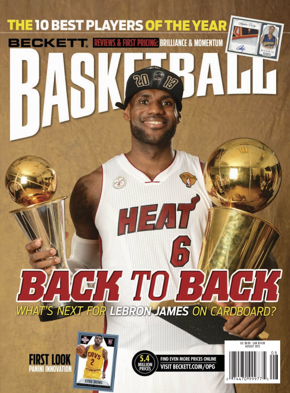 Beckett Basketball Magazine Preview Pages