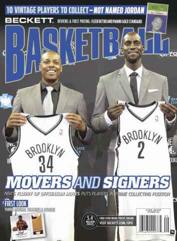 Beckett Basketball Magazine issue September 2013