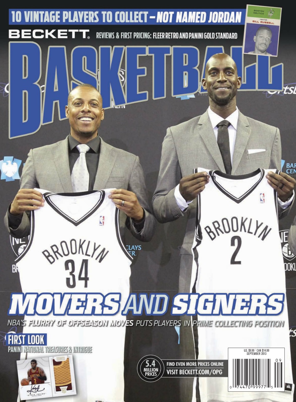 Beckett Basketball Magazine Preview Pages