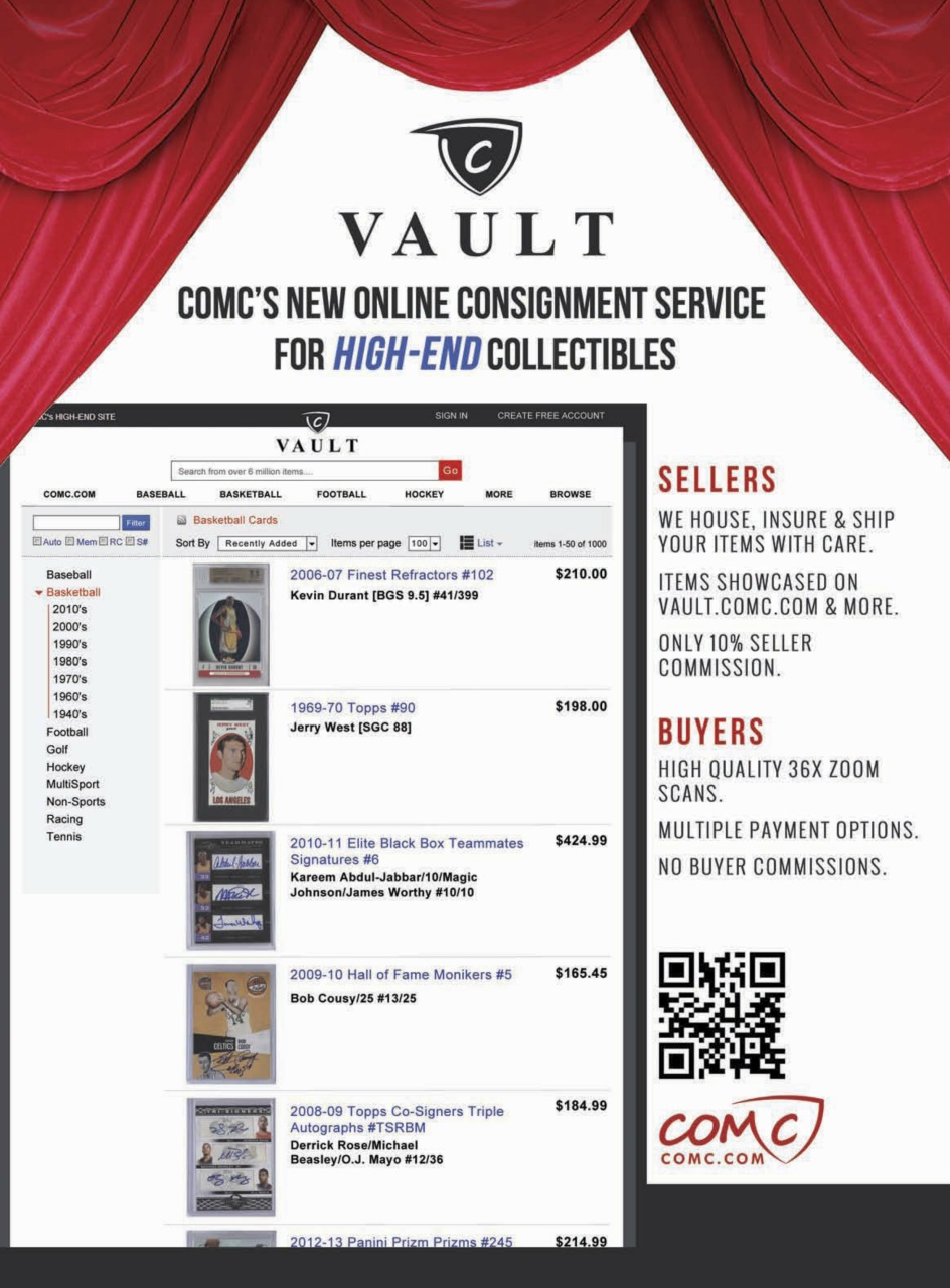 Beckett Basketball Magazine Preview Pages