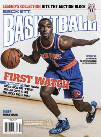Beckett Basketball Magazine issue October 2013