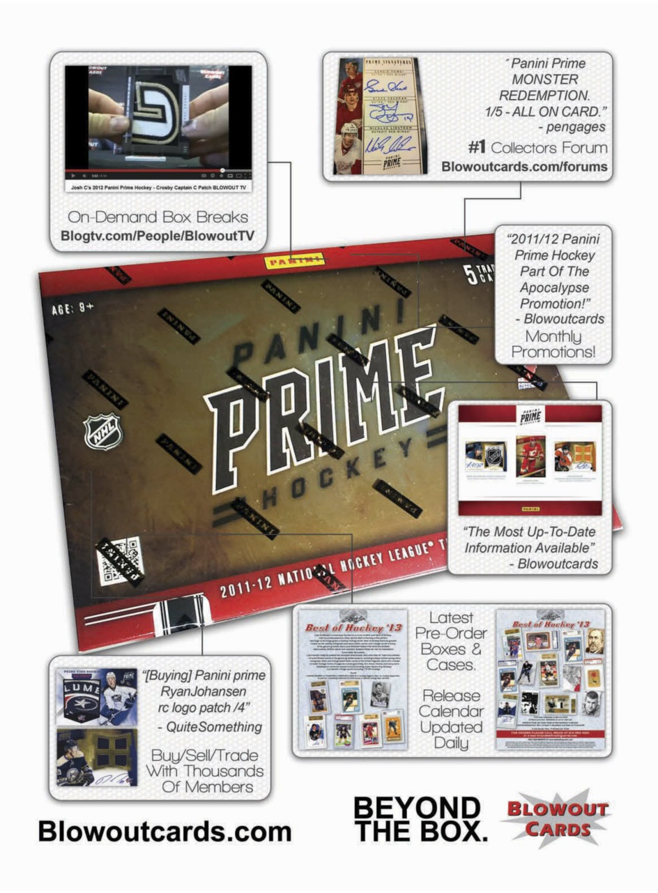 Beckett Hockey Magazine Preview Pages