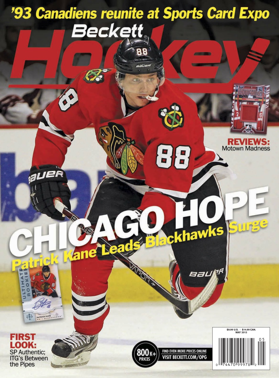 Beckett Hockey Magazine Preview Pages