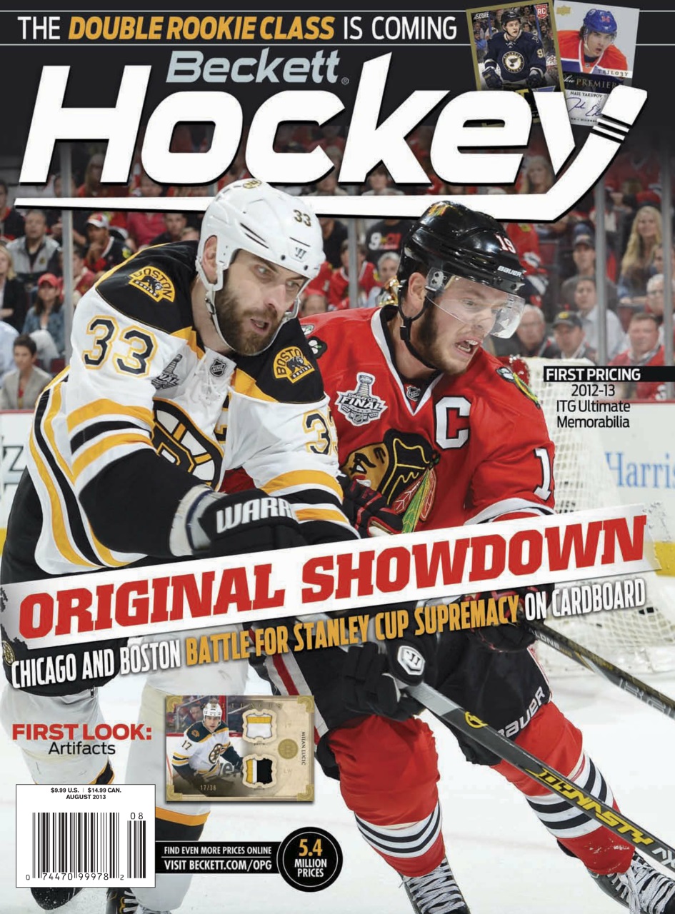 Beckett Hockey Magazine Preview Pages