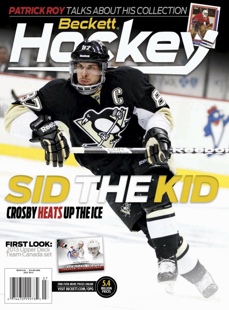 Beckett Hockey Magazine Preview Pages