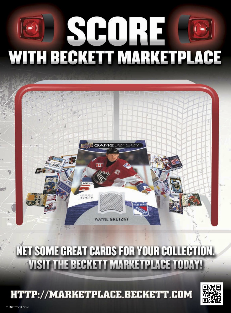 Beckett Hockey Magazine Preview Pages