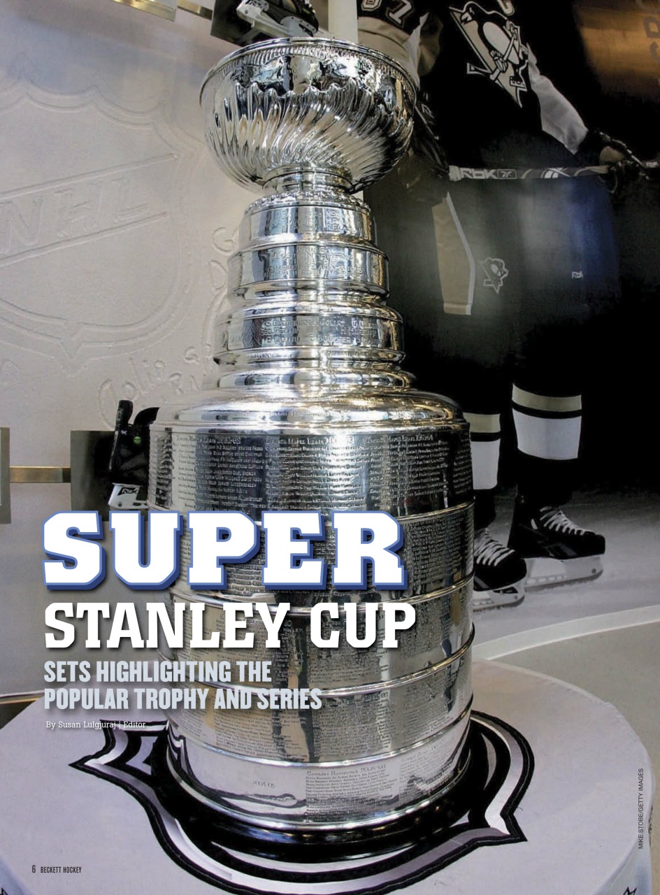 Beckett Hockey Magazine Preview Pages