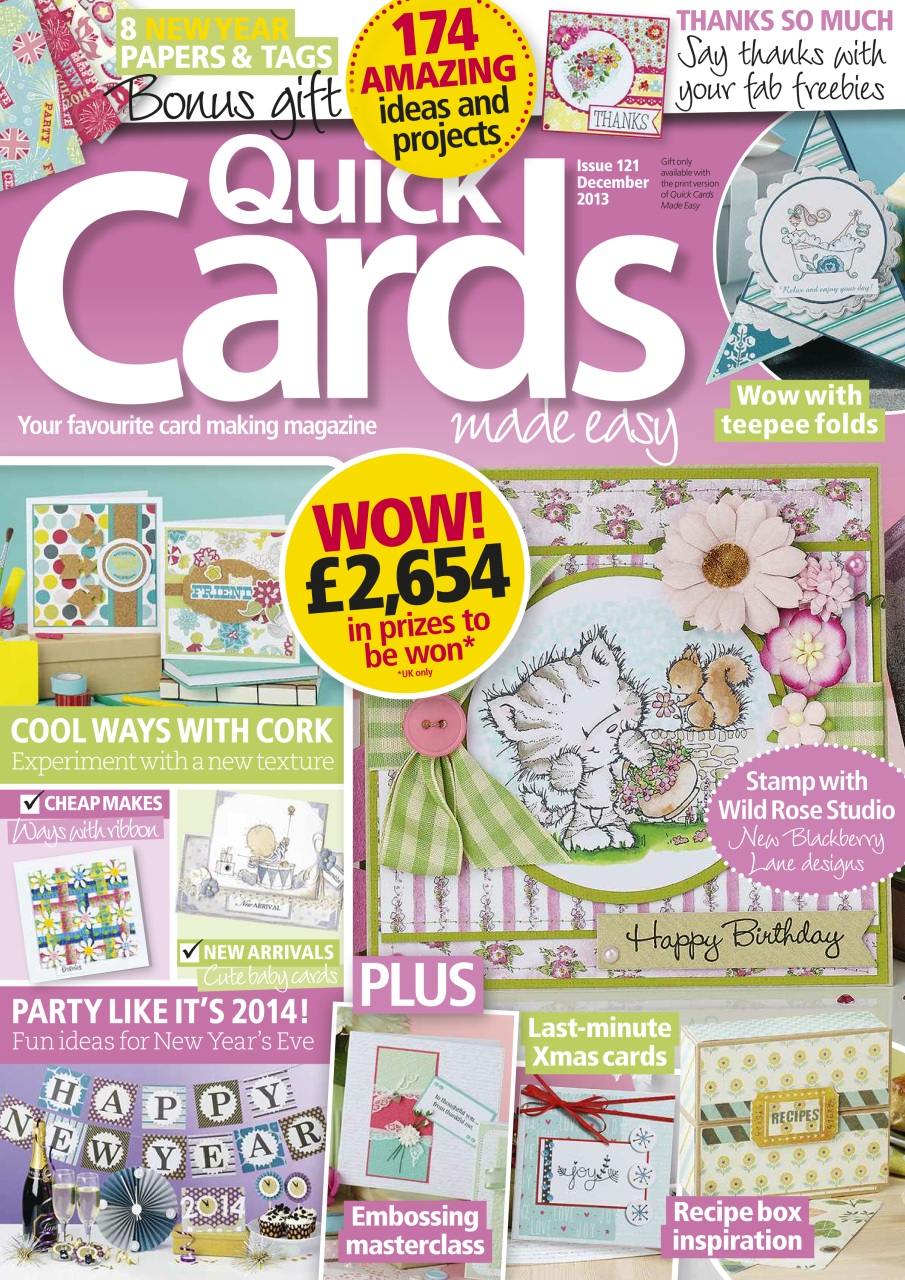 Quick Cards Made Easy Preview Pages