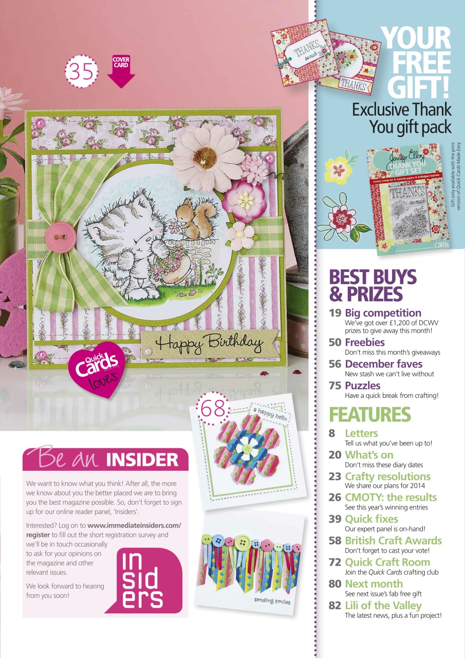 Quick Cards Made Easy Preview Pages