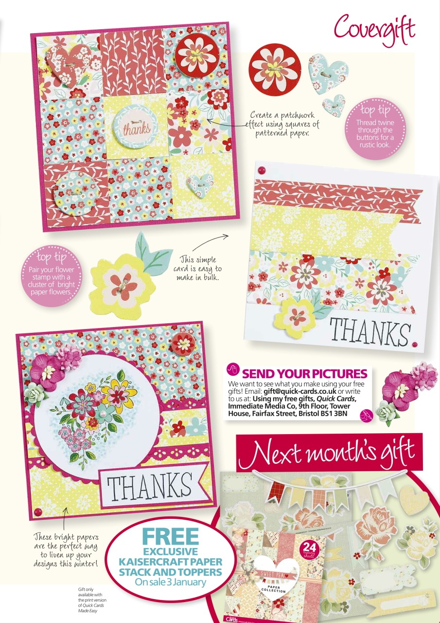 Quick Cards Made Easy Preview Pages