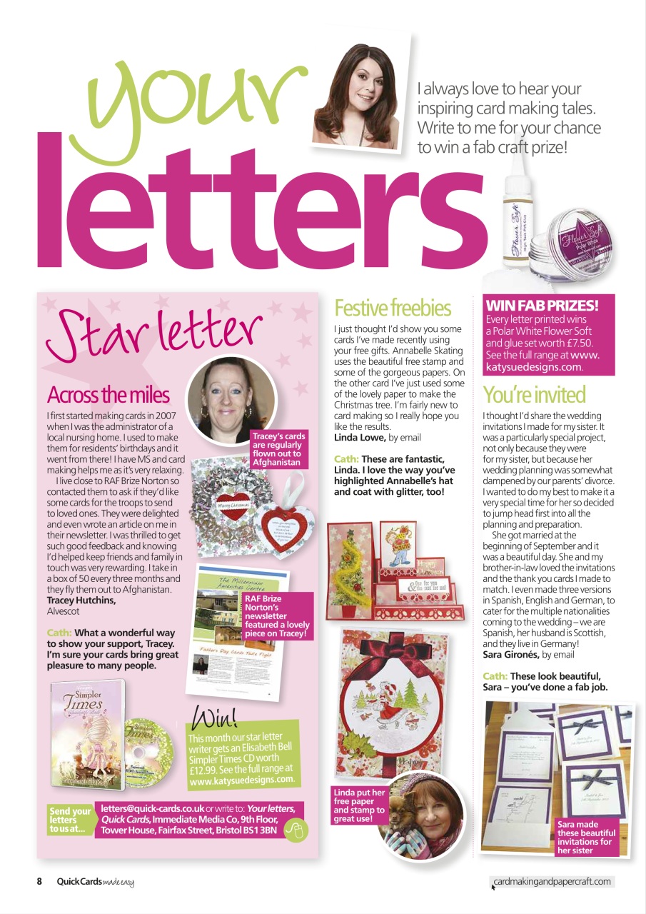 Quick Cards Made Easy Preview Pages