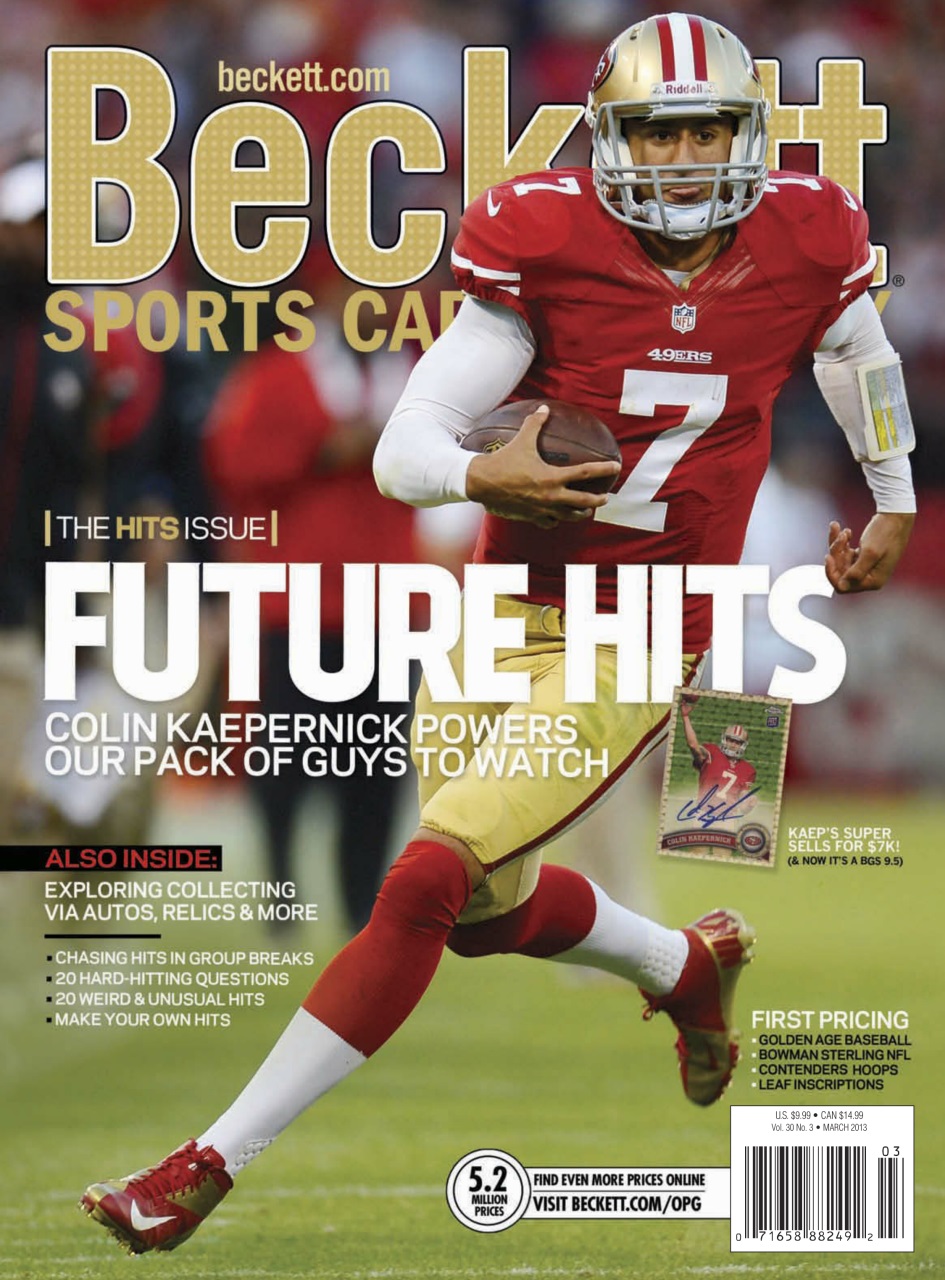 Sports Card Monthly Magazine Preview Pages