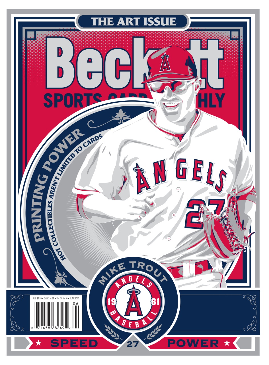 Sports Card Monthly Magazine Preview Pages