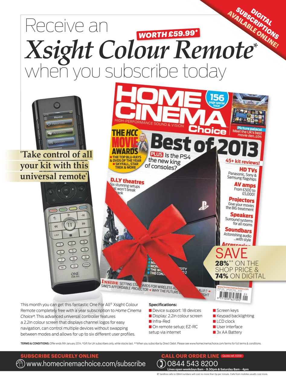 Home Cinema Choice Preview Pages