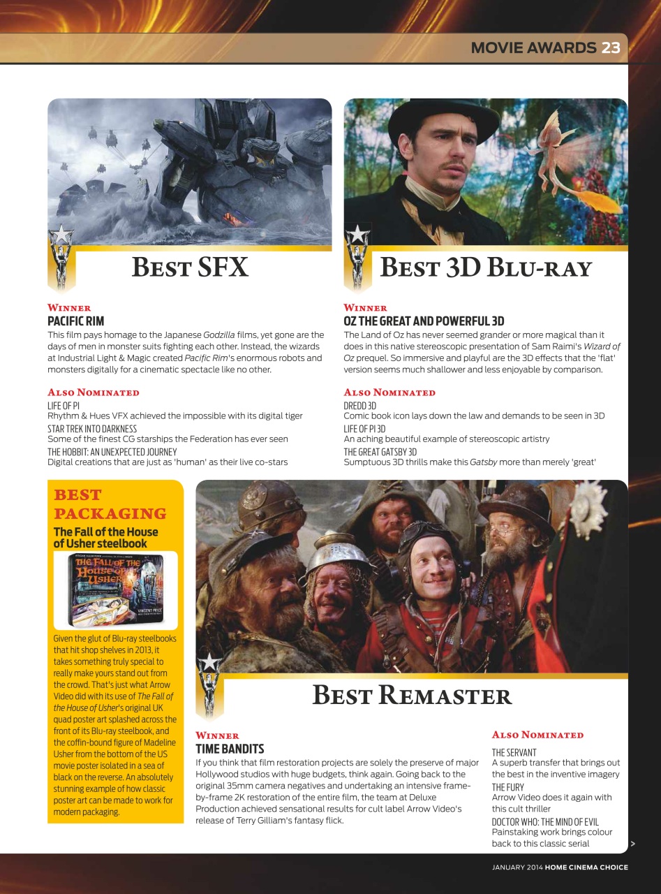 Home Cinema Choice Preview Pages
