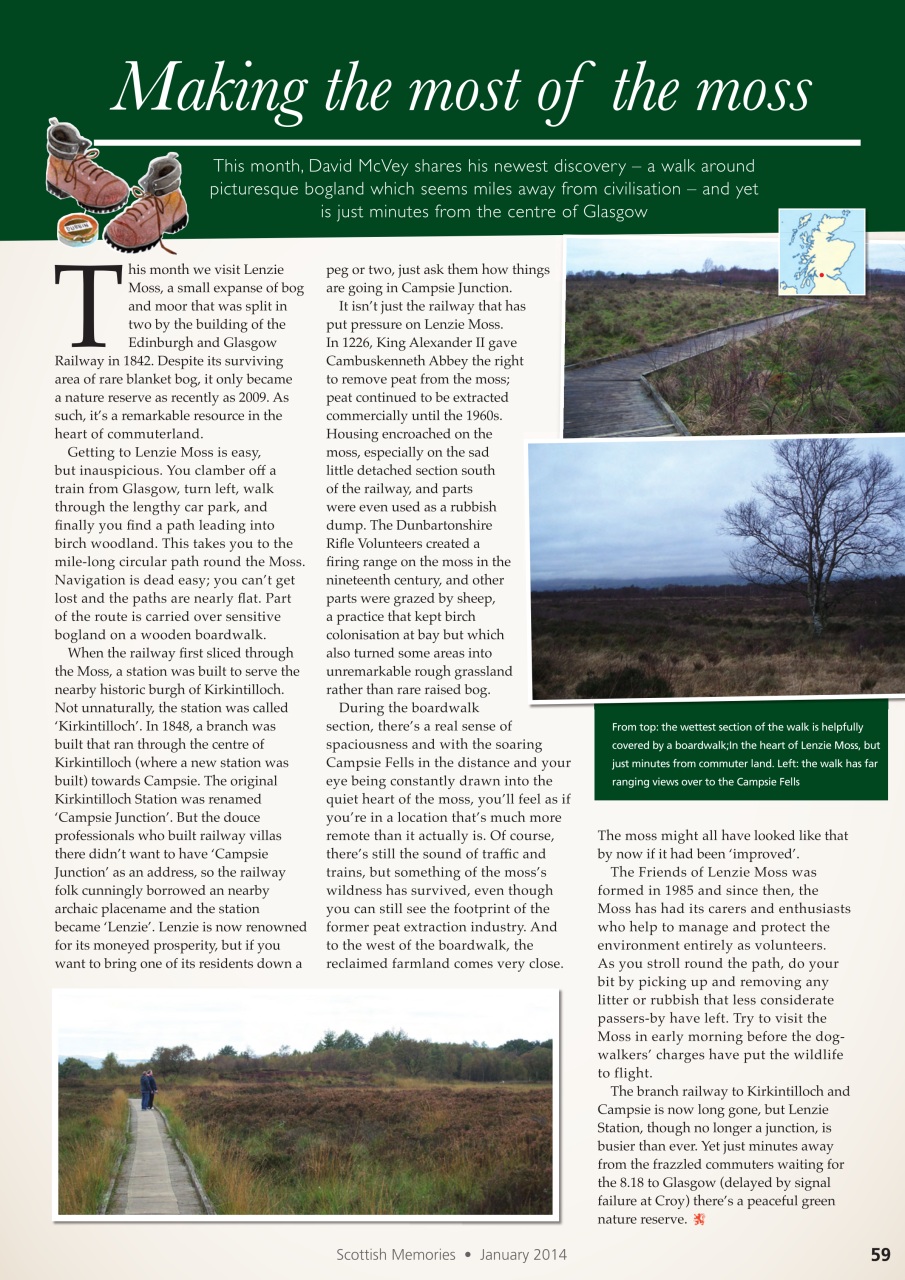 Scottish Memories Preview Pages
