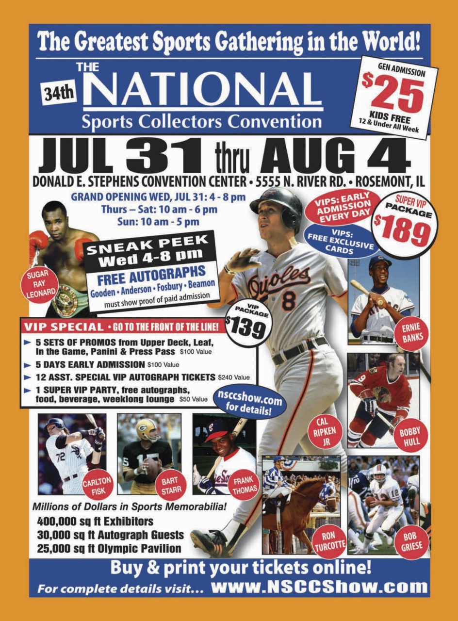 Sports Card Monthly Magazine Preview Pages