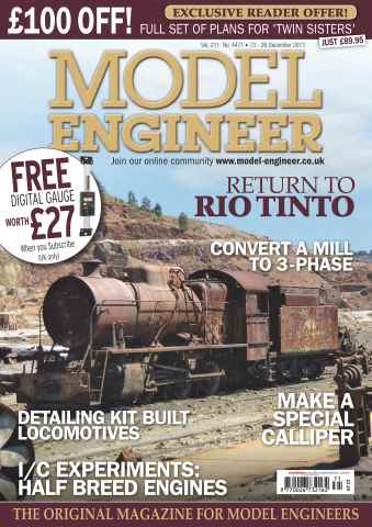 Model Engineer issue Vol. 211 No. 4471
