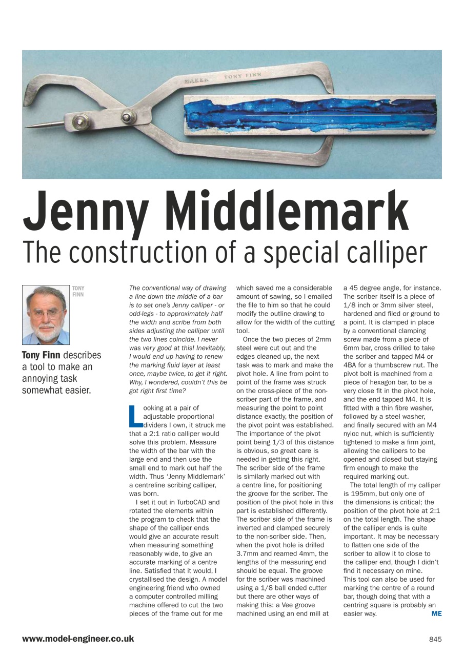 Model Engineer Preview Pages