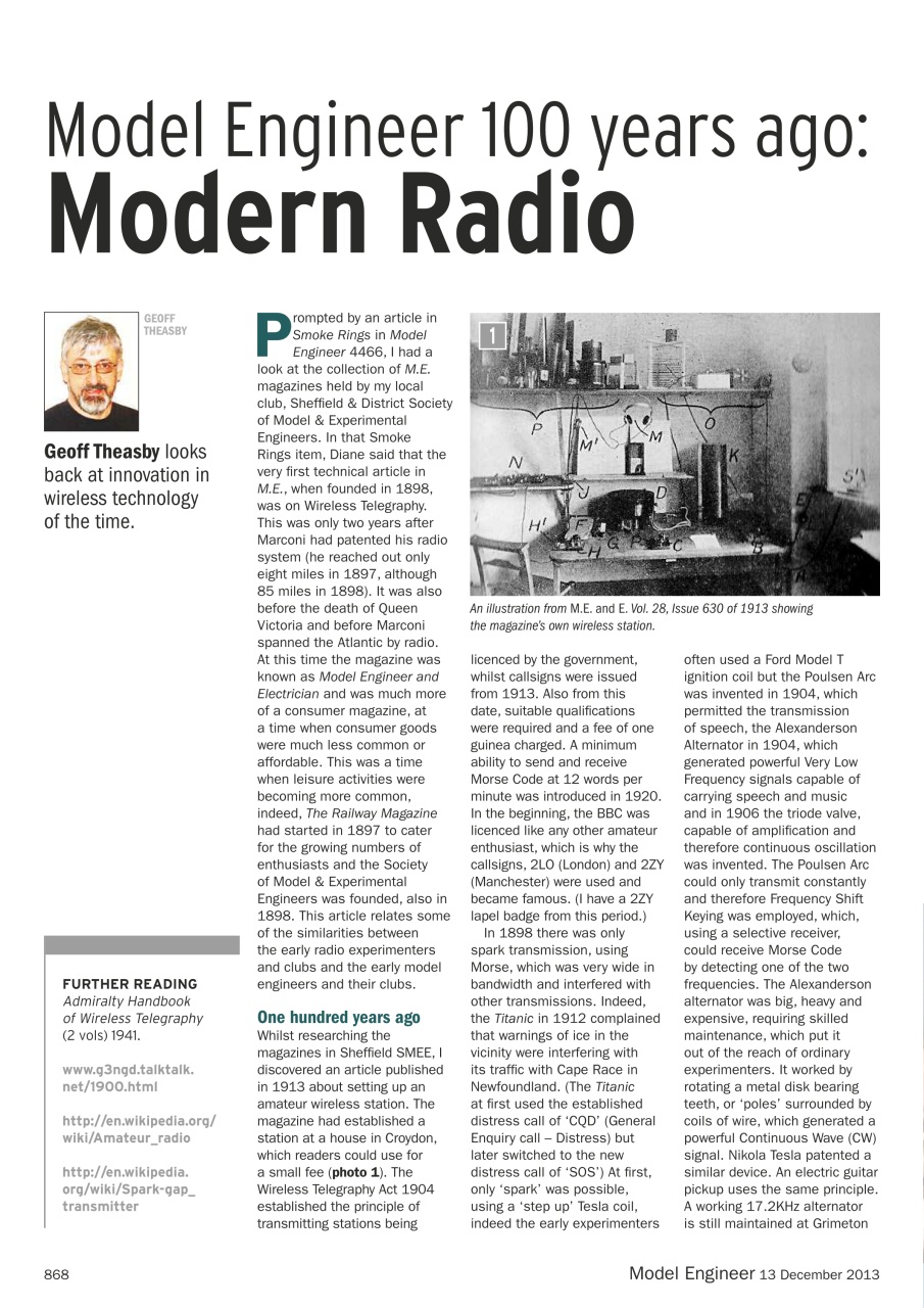 Model Engineer Preview Pages