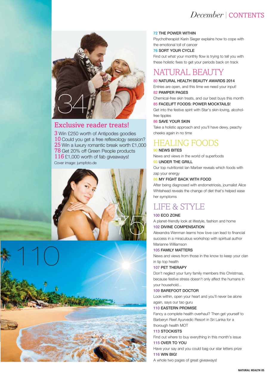 Natural Health Preview Pages